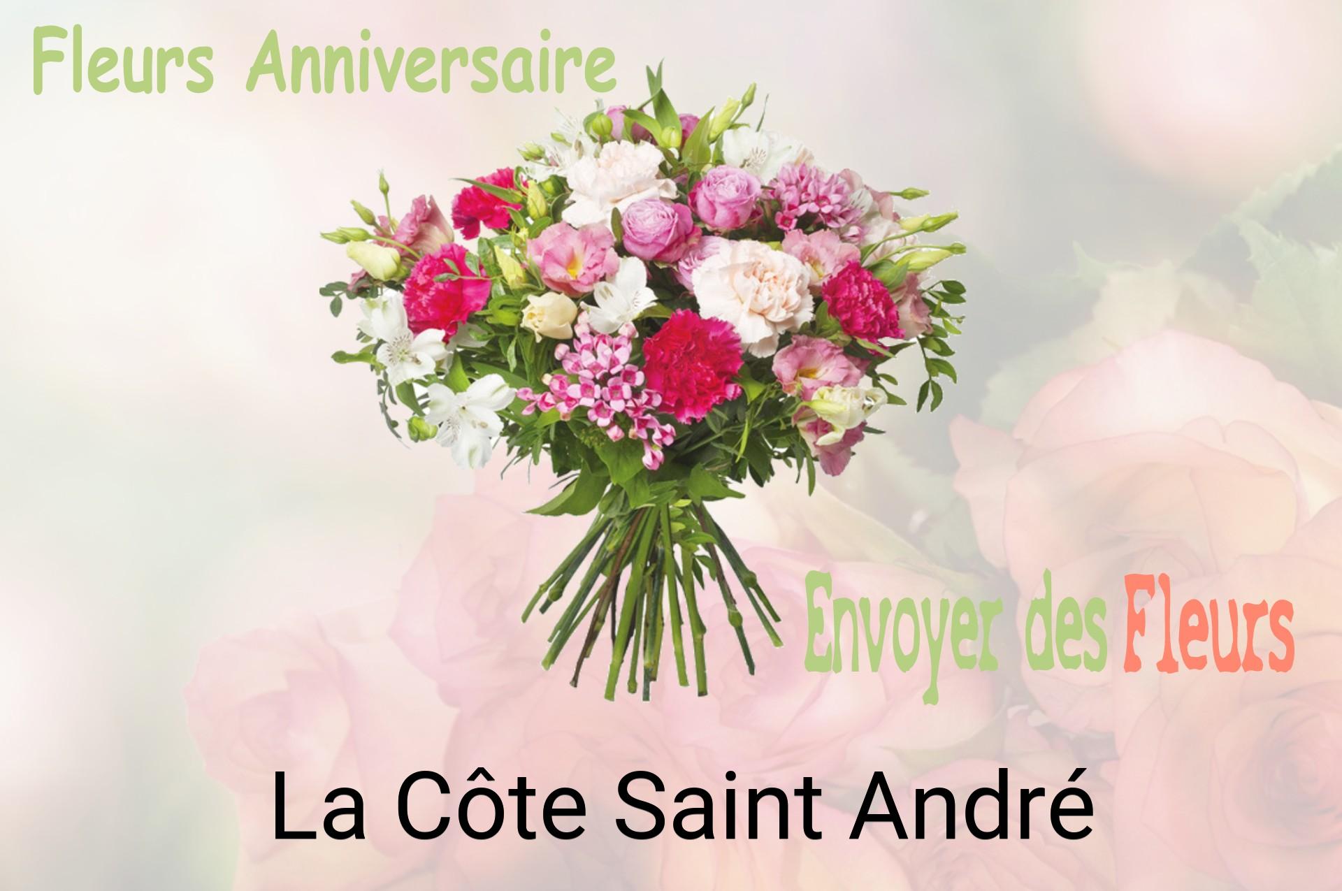Bouquet de fleurs d’anniversaire livré à La Côte-Saint-André